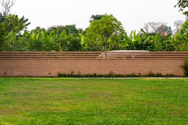 Brick Fence Installation