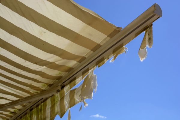 Cloth Awning Repair
