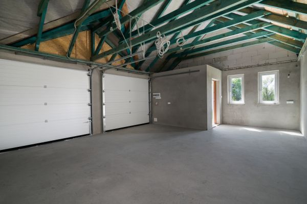 Concrete Garage Floor Install