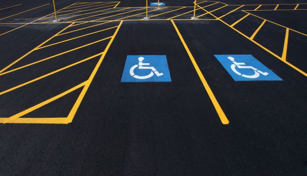 Commercial Asphalt Painting