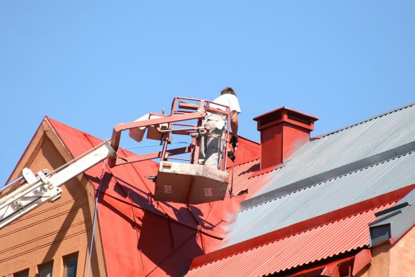 Barn Roof Painting