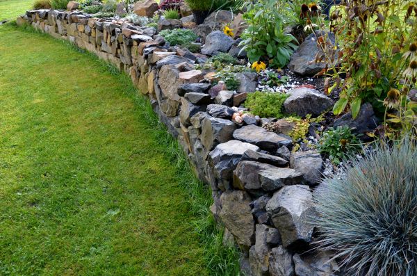 Block Wall Installation