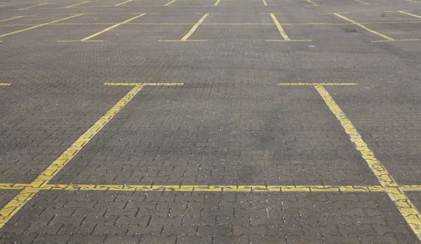 Concrete Parking Lot Striping