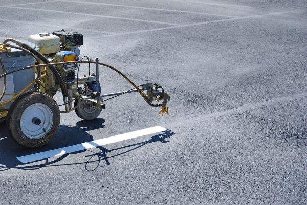 Church Parking Lot Striping