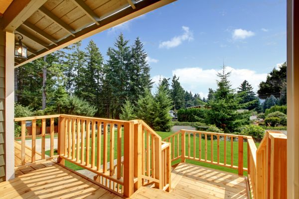 Outdoor Deck Handrail Install