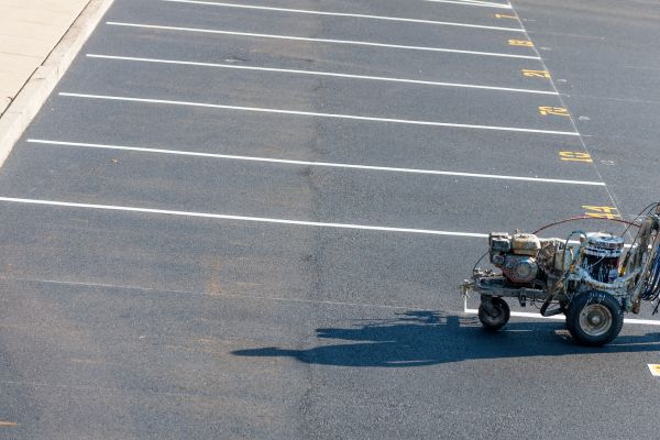 Church Parking Lot Striping