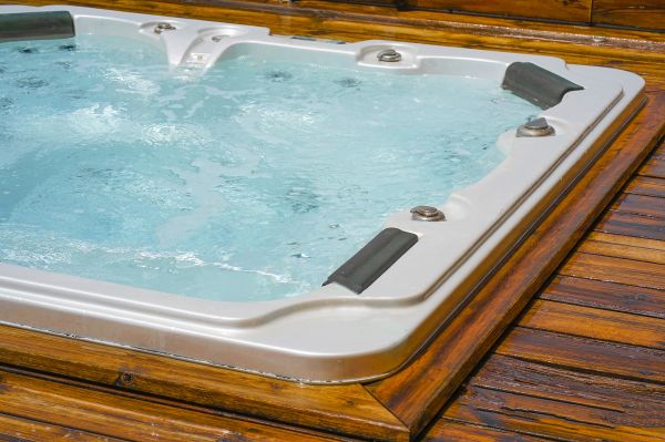 Hot Tub Patio Construction