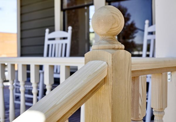 Front Porch Handrail Service