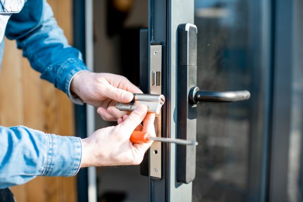 Deadbolt Lock Installation