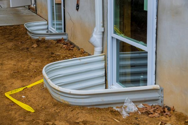 Basement Window Well Repair