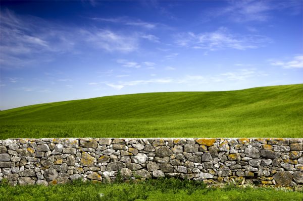 Block Wall Installation