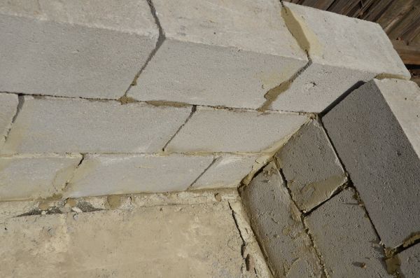 Block Wall Installation