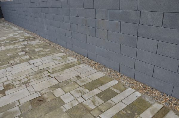 Block Fence Installation
