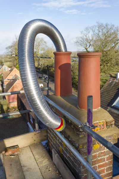 Fireplace Flue Installation