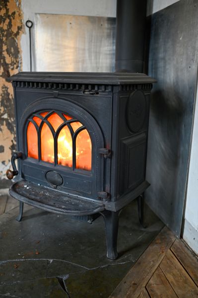 Log Burning Stove Installation