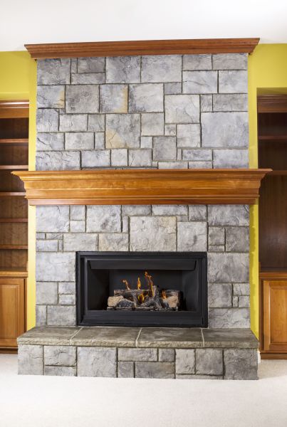 Direct Vent Fireplace Assembly