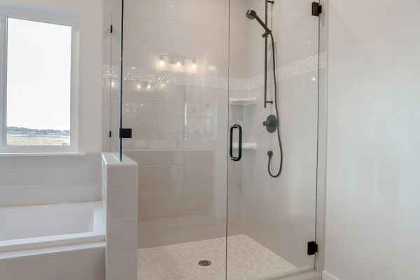 Bathroom Shower Glass Install
