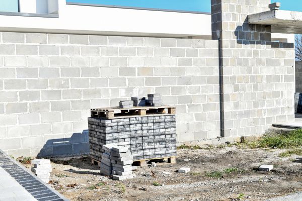 Block Fence Installation