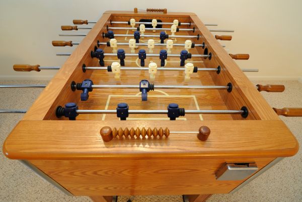 Foosball Table Assembly