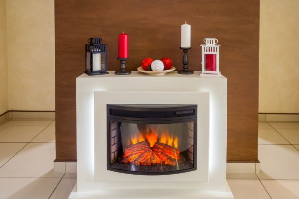Electric Fireplace Install