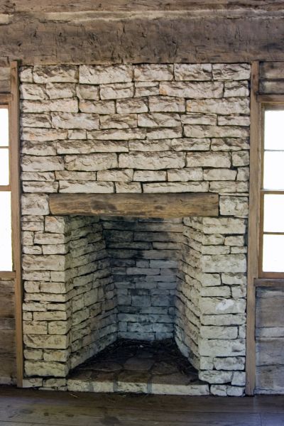 Fireplace Stone Construction