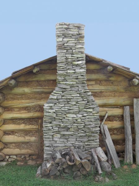 Stone Chimney Installation