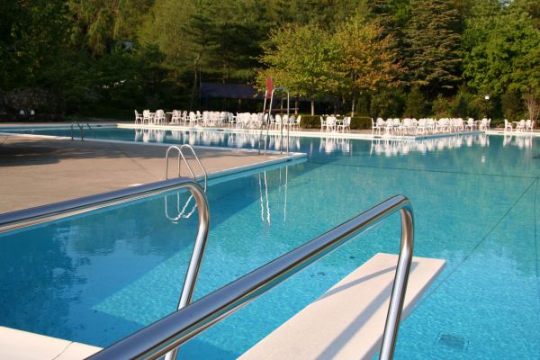 Pool Diving Board Assembly