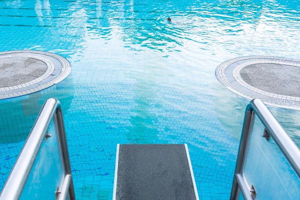 Pool Diving Board Assembly