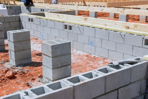 Block Foundation Installation