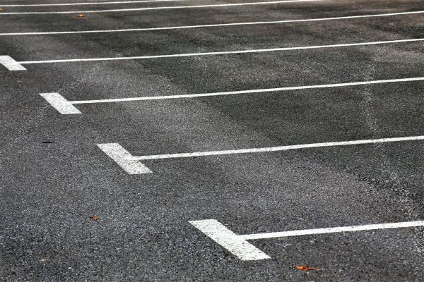 Parking Lot Line Repainting